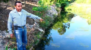 Contaminan arroyo "Frijolillo" en Emiliano Zapata, Papantla Contaminan Arroyo Frijolillo Emiliano Zapata Papantla