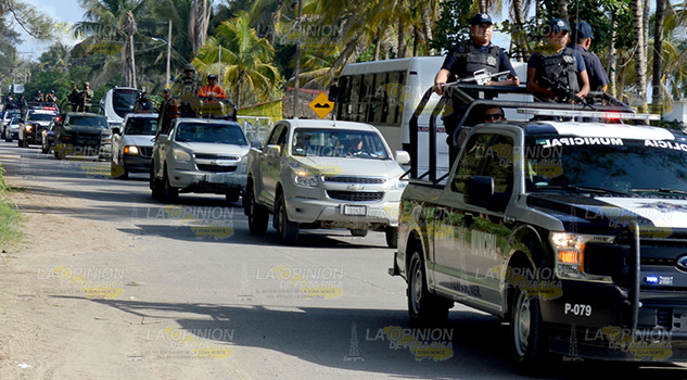 Transporte Público y fuerzas federales incrementó los operativos contra transporte ilegal en Tuxpan