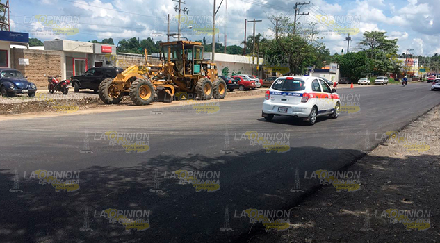 Crecieron los baches en el tramo carretero El Tajín-Poza Rica Crecieron Caches Tramo Carretero El Tajín Poza Rica