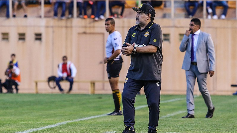 Alebrijes propinó primer descalabro a Maradona en Dorados