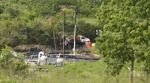 Controlan emanación de gas tras 5 días de contingencia en Cerro Azul