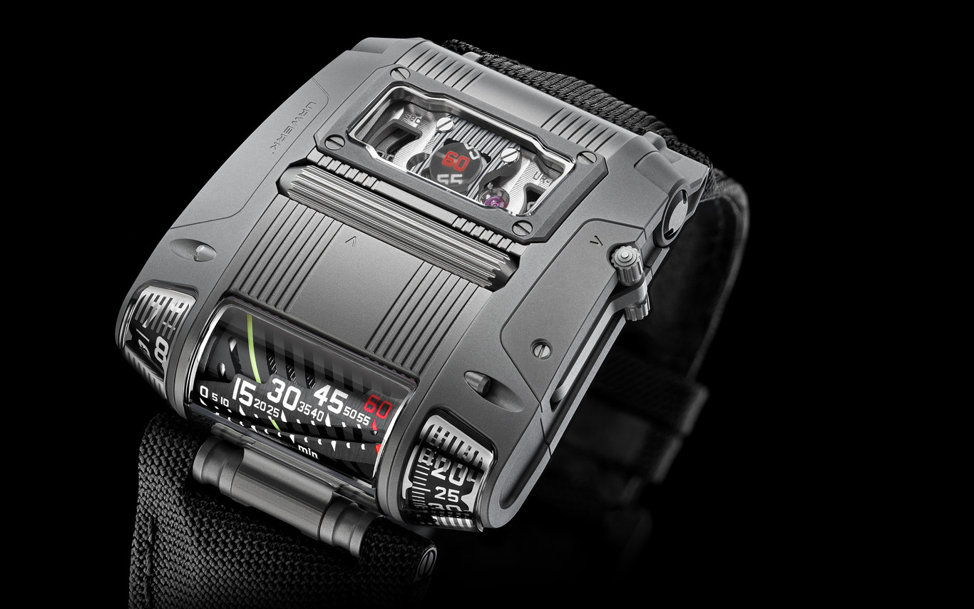 Urwerk UR-100C, el extravagante reloj futurista que quiere reinventar los relojes