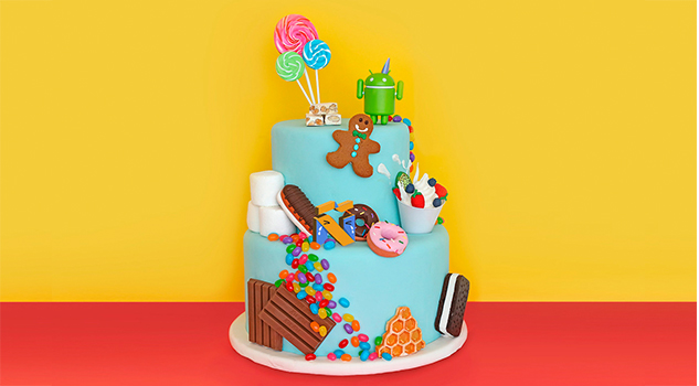 Diez años de Android, diez años de postres: éstos son los nombres que se quedaron por el camino