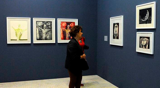 Exhiben obra gráfica de Rufino Tamayo realizado en 1964 Exhiben Obra Gráfica Rufino Tamayo Realizada 1964