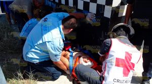 Familia en motocicleta es embestida sobre la Tihuatlán-Álamo Familia Motocicleta Embestida Sobre Tihuatlán Álamo