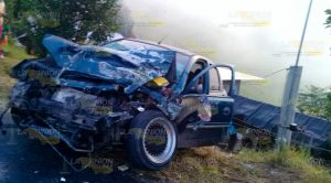 Fuerte choque en la carretera federal México-Tampico Fuerte Choque Carretera Federal México Tampico