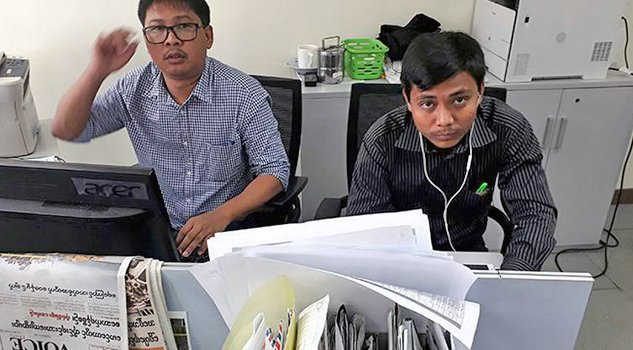 WAN-IFRA pide la liberación inmediata de reporteros de Reuters condenados en Myanmar