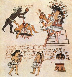 La antropofagia ó canibalismo de los Mexica