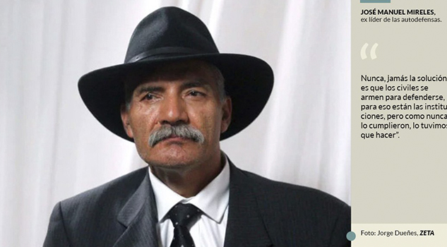 En México criminales desayunan con el Gobierno, por eso nunca les toca cárcel, afirma Mireles