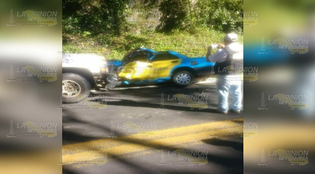 ¡Fatal accidente! Patrulla provoca carreterazo en la México-Tuxpan