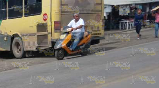 No se acostumbran a usar casco protector y violan el reglamento vial
