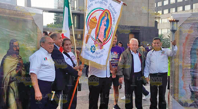 Recibirán la Antorcha Guadalupana, llega a Huauchinango el día 30