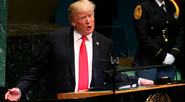 Se ríen de Trump en ONU por presumir logros en su administración
