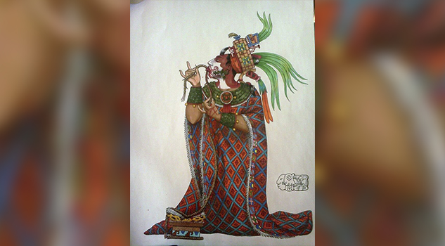 La reina roja de Palenque