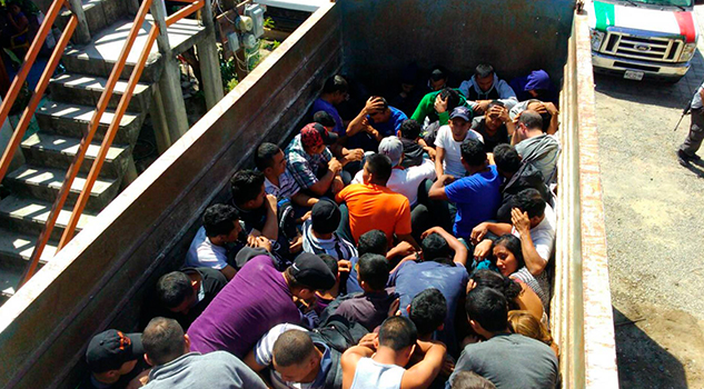 Rescatados en el sur de México a 124 migrantes Rescatados Sur México 124 Migrantes