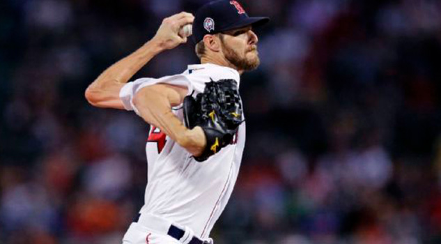 Sale volvió y lanzó un inning con dos ponches; Boston en playoffs Sale Volvió Lanzó Inning Dos Ponches Boston Playoffs