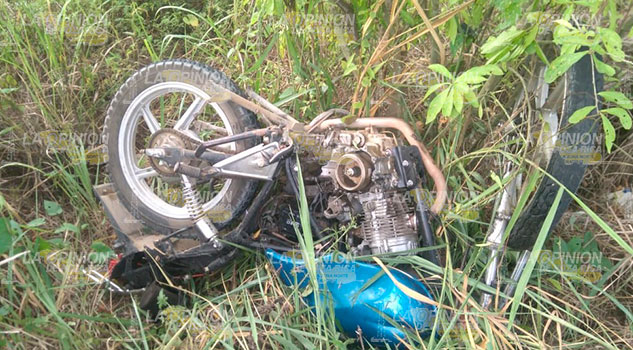 Atropella a motociclista en Tecolutla