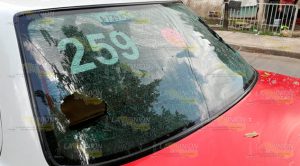 Taxi abandonado atemoriza a vecinos en Tuxpan Taxi Abandonado Atemoriza Vecinos Tuxpan
