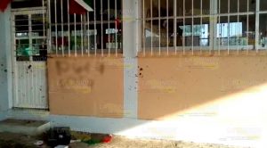 Vandalizan telesecundaria en Tihuatlán Vandalizan Telesecundaria Tihuatlán