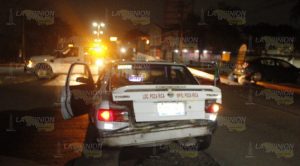 Joven provoca accidente en la Palma Sola de Poza Rica