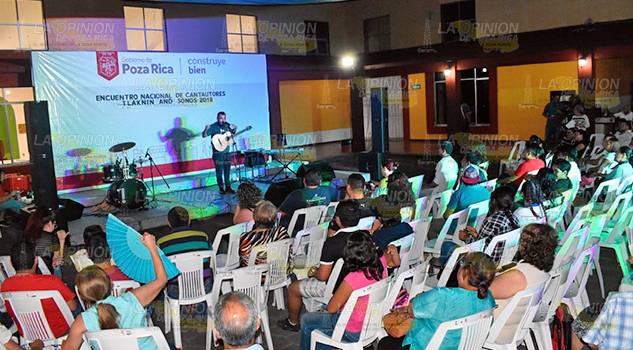 Cierre de lujo del Encuentro Nacional de Cantautores 2018 en Poza Rica