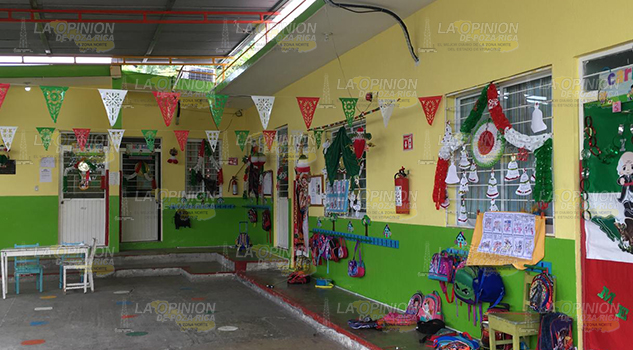 Actos de vandalismo y robo en jardín de niños en Poza Rica