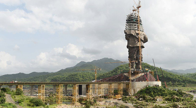 Dónde está la que va a ser la estatua más alta del mundo