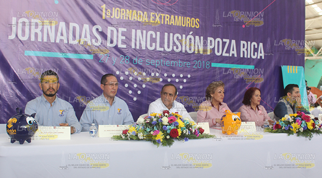 Celebran Feria de la Inclusión en Poza Rica