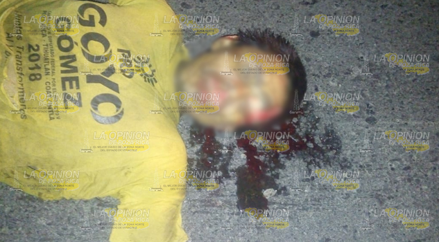Pierde la vida tras ser arrollado por auto fantasma en la carretera federal Pachuca-Tuxpan