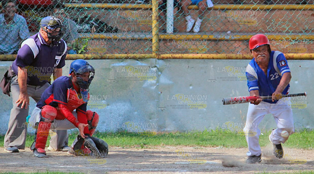 ¡Ortani gana el primero! Rumbo al campeonato del Segundo Grupo en el béisbol de Veteranos de Poza Rica