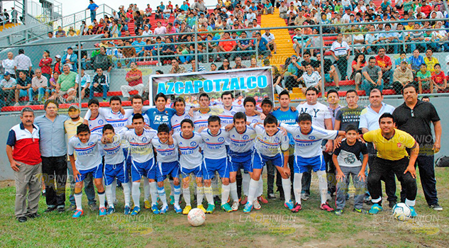 Azcapotzalco Petromex, adentro, en juvenil Sub-17: Torneo de los Barrios