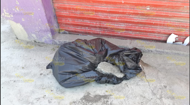 Bolsa negra con restos de un animal provocó temor entre la ciudadanía