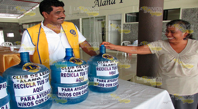 Todos a donar tapitas; colecta para niños con cáncer