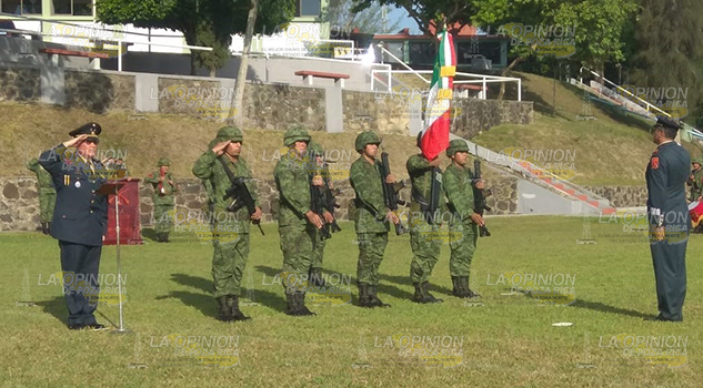Toma protesta nuevo comandante del 39 Batallón en Tuxpan