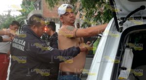 Aseguran a sujetos por actitud agresiva tras accidente Aseguran a sujetos por actitud agresiva tras accidente