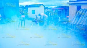 Ayuntamiento de Tlapacoyan realiza campaña de fumigación en panteón