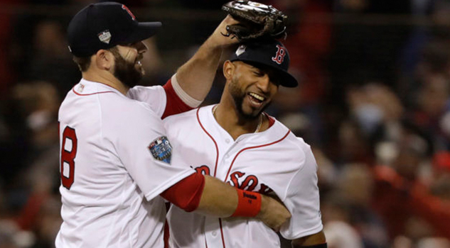 Boston pega primero en la Serie Mundial Boston pega primero en la Serie Mundial