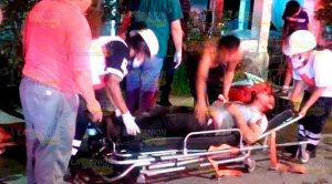 Brutal accidente en Cerro Azul; estudiante casi se saca un ojo Brutal accidente en Cerro Azul; estudiante casi se saca un ojo