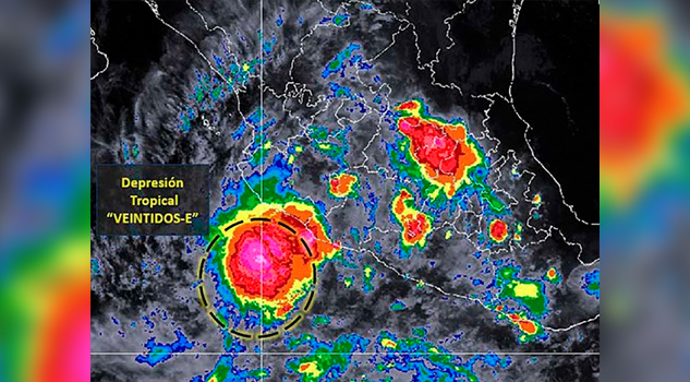 Se forma la tormenta ‘Tara’ frente a costas de Colima y Michoacán