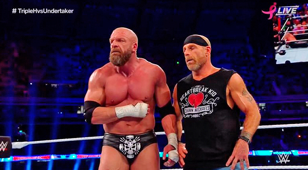 Triple H venció a The Undertaker, pero la guerra no ha terminado