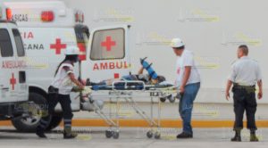 Encontronazo en la carretera federal 180, 4 heridos Encontronazo Carretera Federal 180 4 Heridos