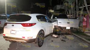 Dama provoca carambola