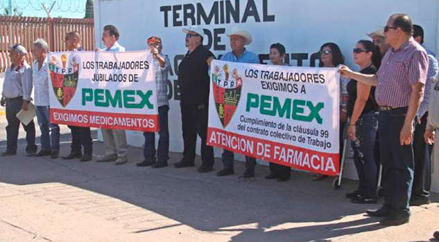 Gran nómina de jubilados, regalo de Pemex a AMLO Gran nómina de jubilados, regalo de Pemex a AMLO