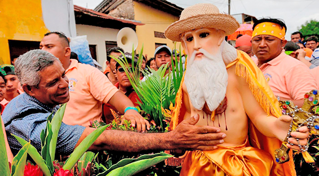 San Jerónimo, el santo que está en huelga y de luto en su país