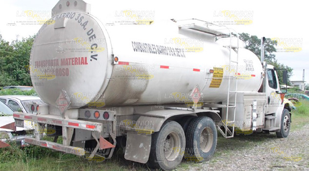 Incautan en Naranjos pipa con 10 mil litros de hidrocarburo Incautan Naranjos Pipa 10 Mil Litros Hidrocarburo