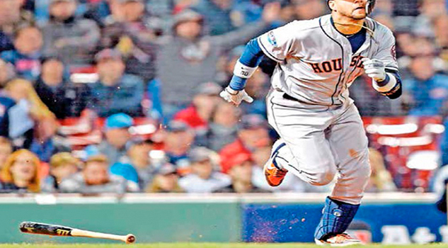 Houston aventaja, los Astros toman la delantera