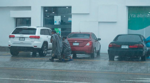 Potencial ciclónico dejará lluvias eléctricas y granizadas hoy