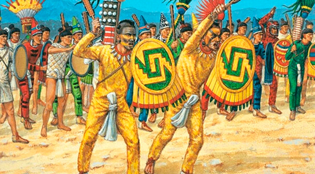 Los temibles guerreros Cuachicqueh Los temibles guerreros Cuachicqueh