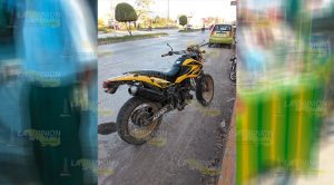 Motociclista ebrio, se impacta contra puesto de trolelotes Motociclista Ebrio, Impacta Contra Puesto Trolelotes