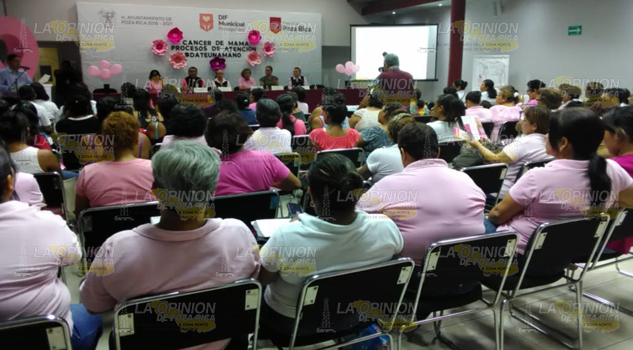 Promueven autoexploración mamaria para detectar cáncer oportunamente